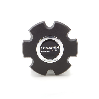 Billet Horn Button Black LEC3642