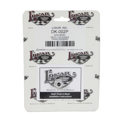 Dash Bezel Deco 7/16 LOKDK-002P