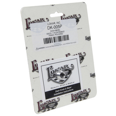 Dash Bezel Deco 7/16 LOKDK-005P