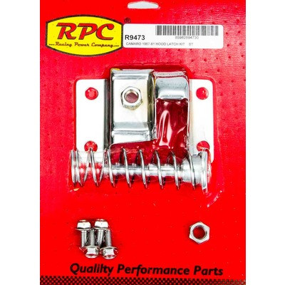 Chrome Steel Hood Latch RPCR9473