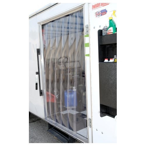 CLEAR ONE Vinyl Door Strips 4x7 CLRTC159