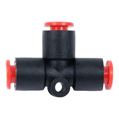 1/4in Plastic Tubing Tee DEDALT