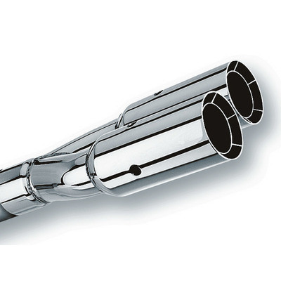 14in Dual Round Tailpipe BOR20203