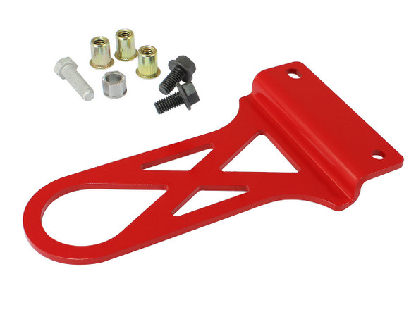 AFE POWER 97-04 Corvette Tow Hook Front Red AFE450-401002-R