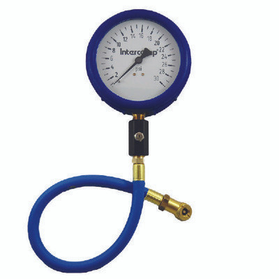 INTERCOMP Air Gauge 30psi 4in Glow INT360059