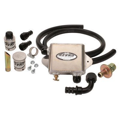 KEVKO OIL PANS & COMPONENTS Alum Evac Tank Kit w/1-3/8in Slip Ons KEVK139-CRATE