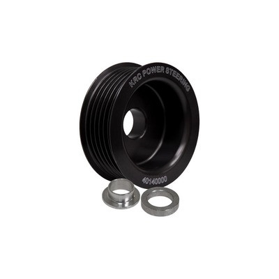 KRC POWER STEERING Alt Pulley 2.5in 6 Rib Fits .59in & .67in Shaft KRC40140600