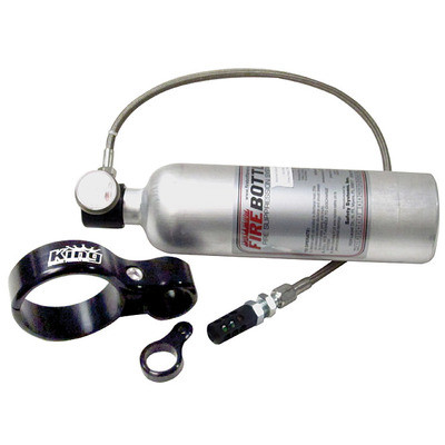 KING RACING PRODUCTS Fire Bottle And Clamp Kit Heat Activated KRP5030