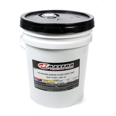 MAXIMA RACING OILS 3w Racing Shock Oil 5 Gallon Pail MAX59-58505L