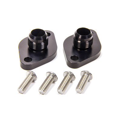 MEZIERE BBC #12 Water Pump Port Adapters - Black (2pk) MEZWP8012ANS