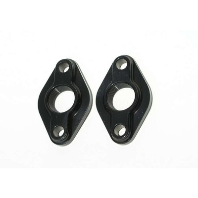 MEZIERE BBC Water Pump Port Adapters - Black (2pk) MEZWP80S