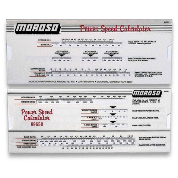 MOROSO Power/Speed Calculator MOR89650
