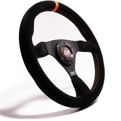 MPI USA 12in Wheel Black Suede 6-Bolt Aluminum MPIMPI-F-12-C