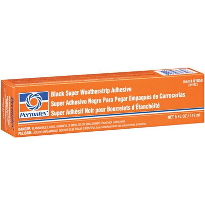 PERMATEX Black Weatherstrip PEX81850