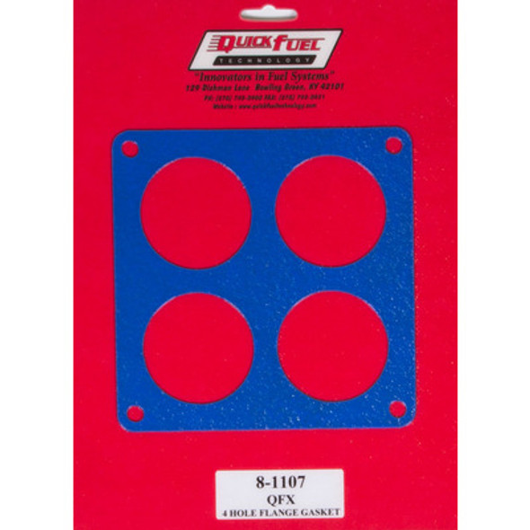 QUICK FUEL TECHNOLOGY 4-Hole Flange Gasket - Non-Stick 2.250 Bore QFT8-1107