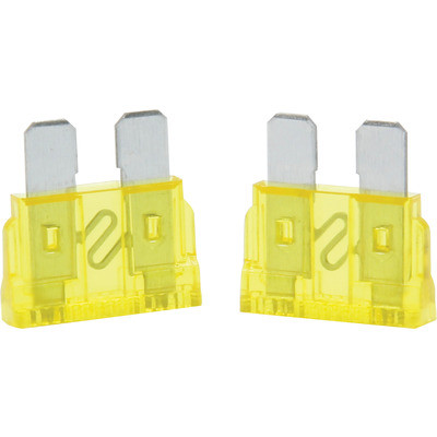 QUICKCAR RACING PRODUCTS 20 Amp ATC Fuse Yellow 5pk QRP50-920