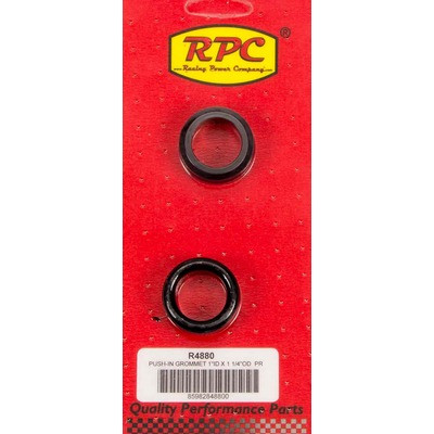 RACING POWER CO-PACKAGED 1-1/4 OD x 1 ID Steel V/C Breather Grommets 2p RPCR4880