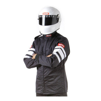 RACEQUIP Black Jacket Multi Layer Medium RQP121003