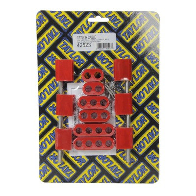 TAYLOR/VERTEX 10.4mm Vertical Wire Loom Kit Red TAY42523