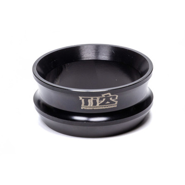 Ti22 PERFORMANCE 600 1in Tapered Axle Spacer Black 1.75in TIP3946