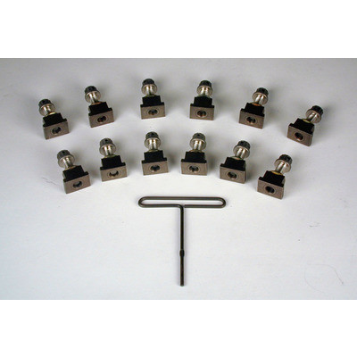 WILWOOD Bolt Kit Dyamic Rotor 1/4-28 UNF 12 Blt w/ T-N WIL230-6656