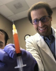 Actor Christian Cage gets his 2nd PRP session 30 Days Post VIP FUE Hair Transplant Actor Christian Cage gets his 2nd PRP session 30 Days Post VIP FUE Hair Transplant