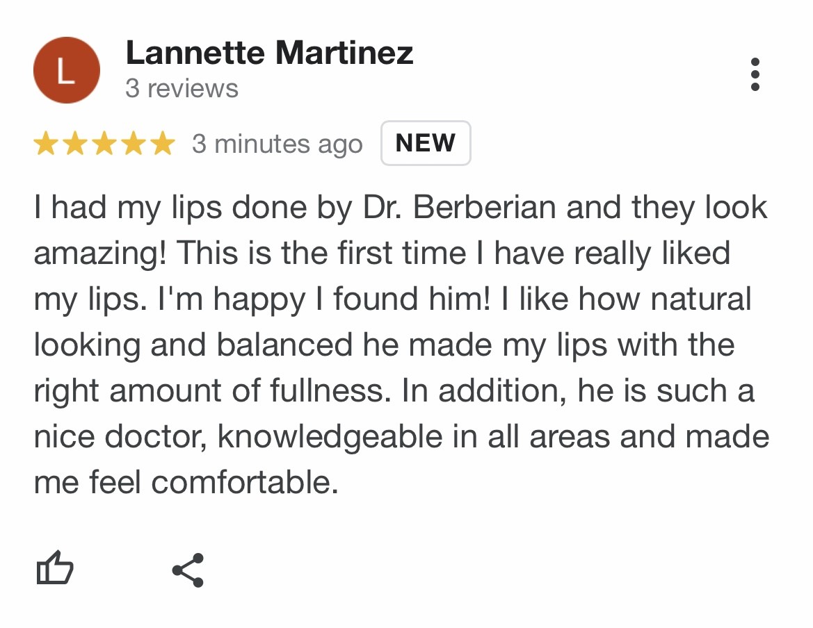 Dr. Rob Berberian - Zero Bruising Lip Filler Newport Beach