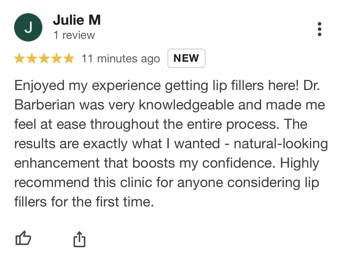 Dr. Rob Berberian - 5 Stars - Reviews - Lip Filler Newport Beach