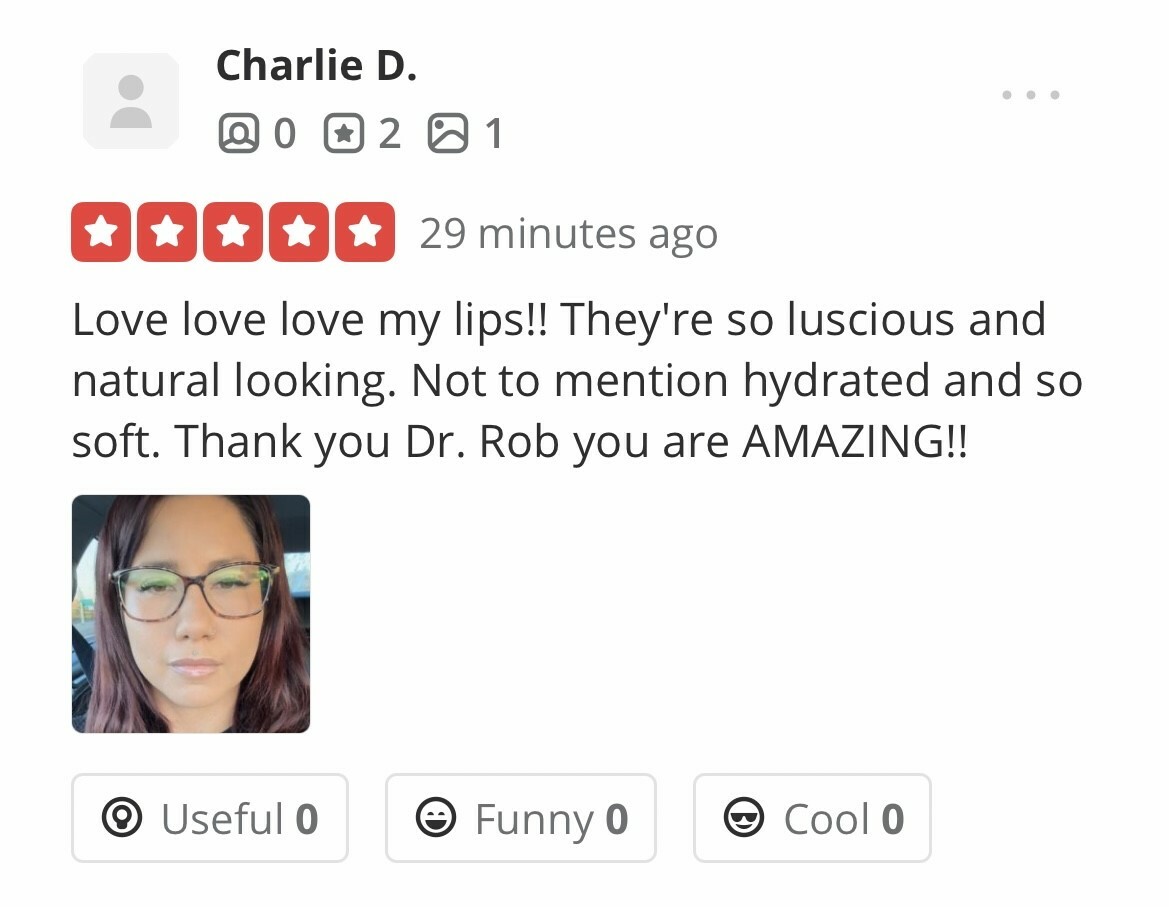 Dr. Rob Berberian - 5 Stars - Reviews - Lip Filler Newport Beach