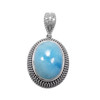 Larimar Pendant 90