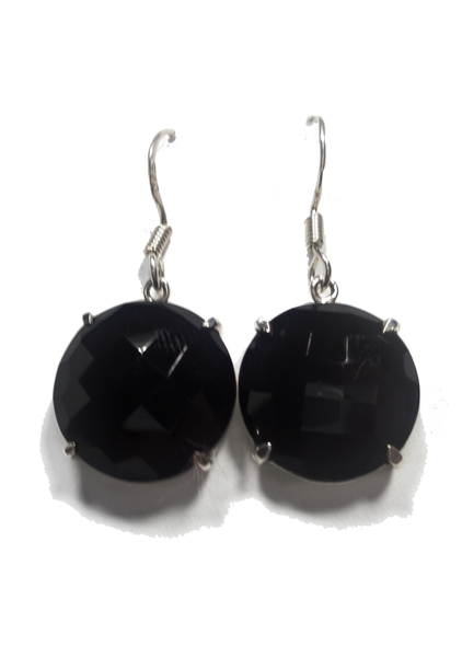 Black Onyx Dangle Earrings 4