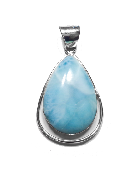 Larimar Pendant 22