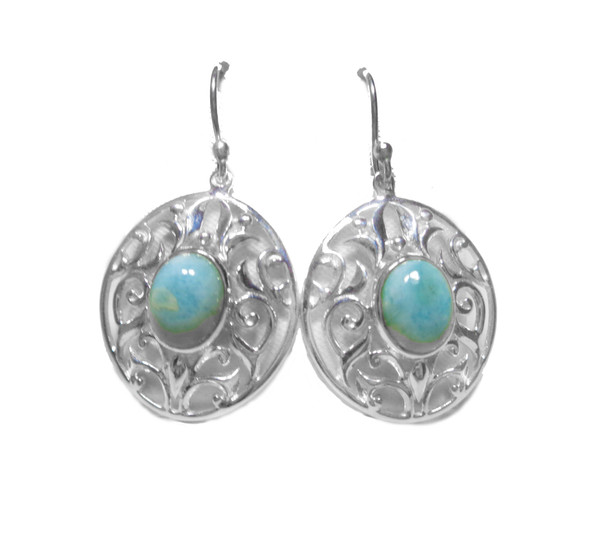Larimar Dangle Earrings 69