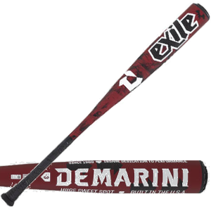 2026 DeMarini Exile Candy Red BBCOR Baseball Bat: WBD2678010