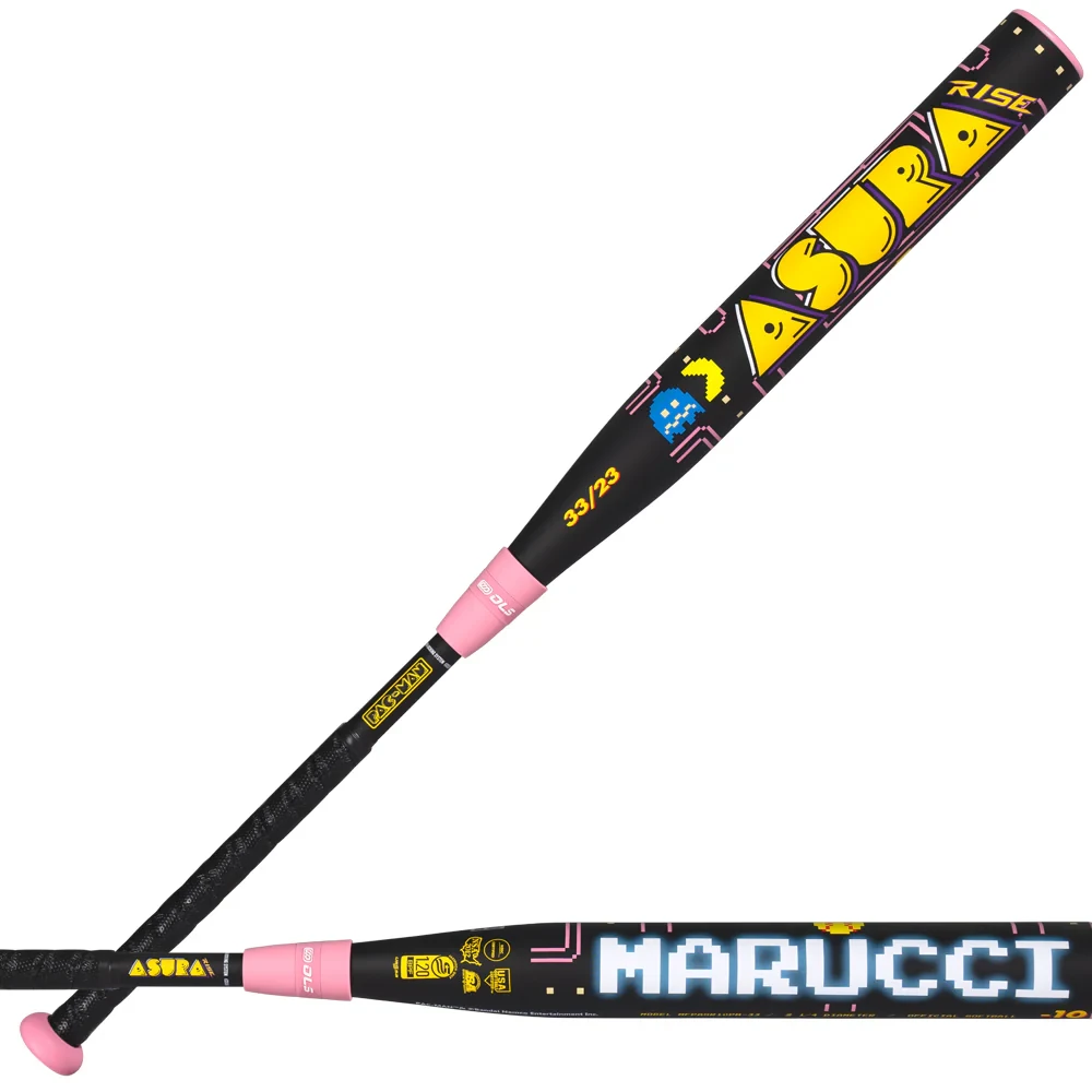 Marucci ASURA Rise Pac-Man -11 Fastpitch Softball Bat: MFPASR11PM