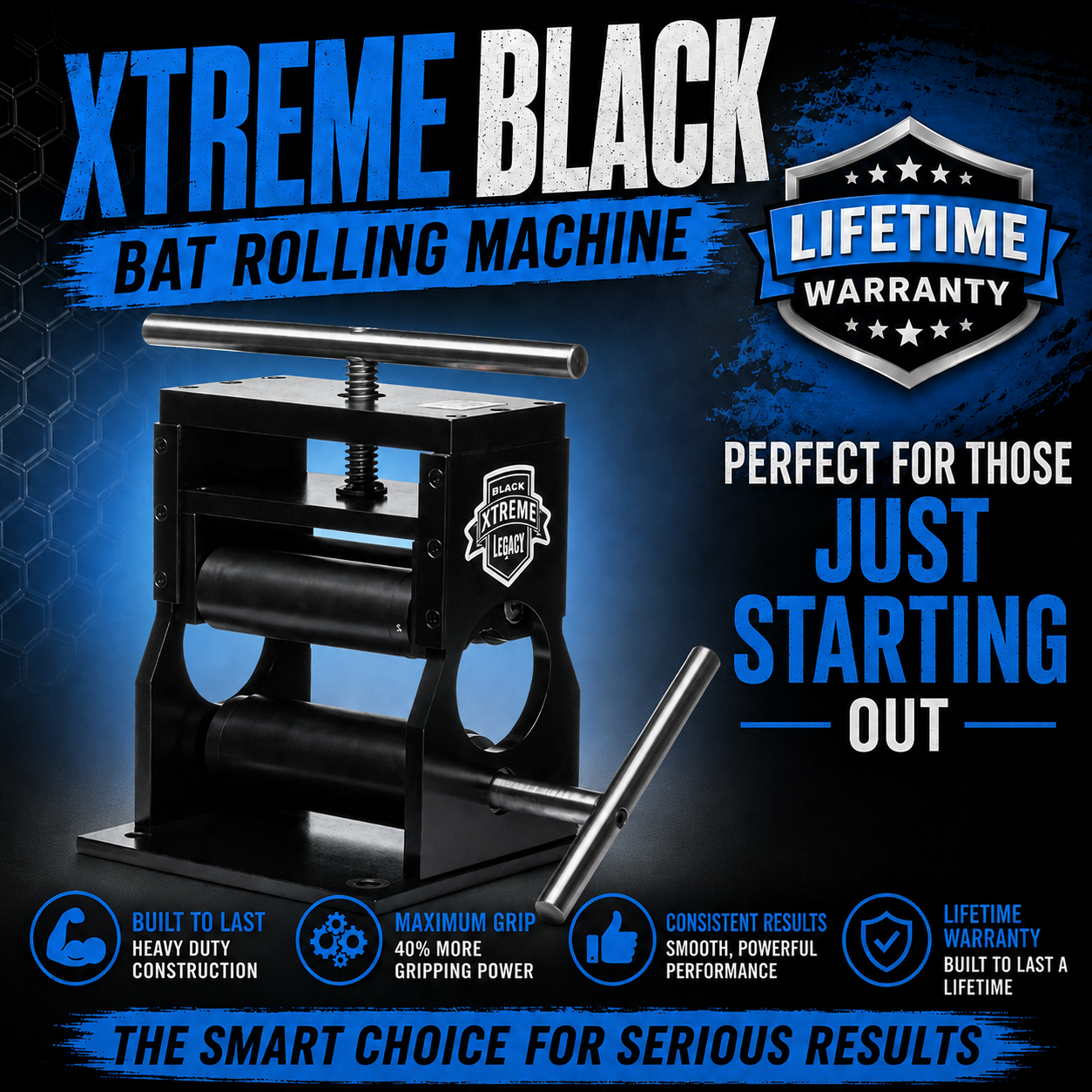 Xtreme Black Bat Roller