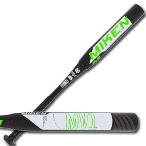 Miken MV-1 13" Maxload Black Dual Stamp 240 Slowpitch MPMVB USA USSSA