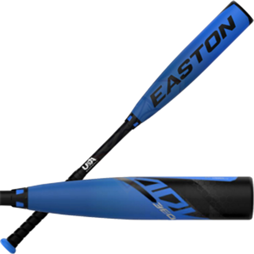 2024 Easton ADV 360 Ice Youth USA Baseball Bat -10oz ESU3ADVL10