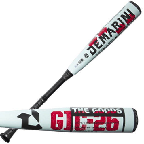 2026 DeMarini The Goods BBCOR (-3) Baseball Bat: WBD2588010 2026 DeMarini The Goods BBCOR (-3) Baseball Bat: WBD2588010
