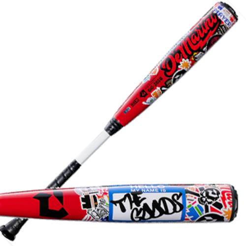 2026 DeMarini The Goods "Sticker Bomb" (-3) BBCOR Baseball Bat: WBD2653010 2026 DeMarini The Goods "Sticker Bomb" (-3) BBCOR Baseball Bat: WBD2653010