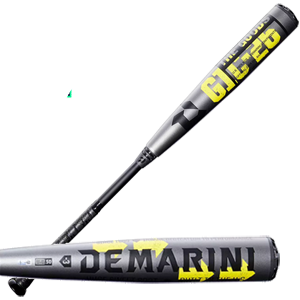 2026 DeMarini The Goods Gunmetal BBCOR Baseball Bat: WBD2650010