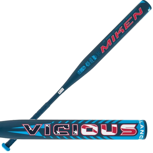 Miken Vicious 13" Balanced Dual Stamp Slow Pitch Softball Bat: MV13B1 