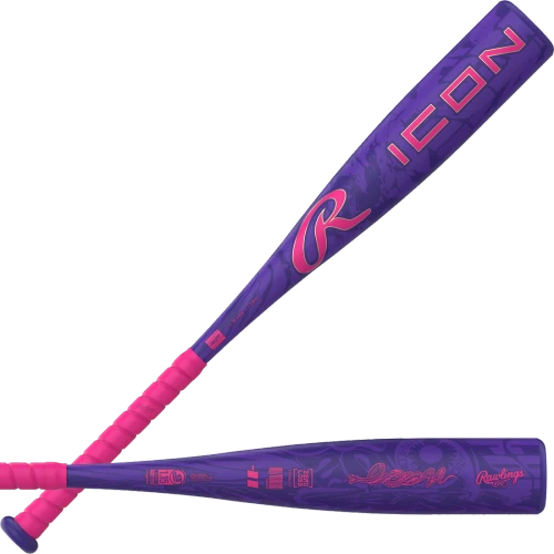 2027 Rawlings Icon -11 Junior Big Barrel Baseball Bat: RJB7I11
