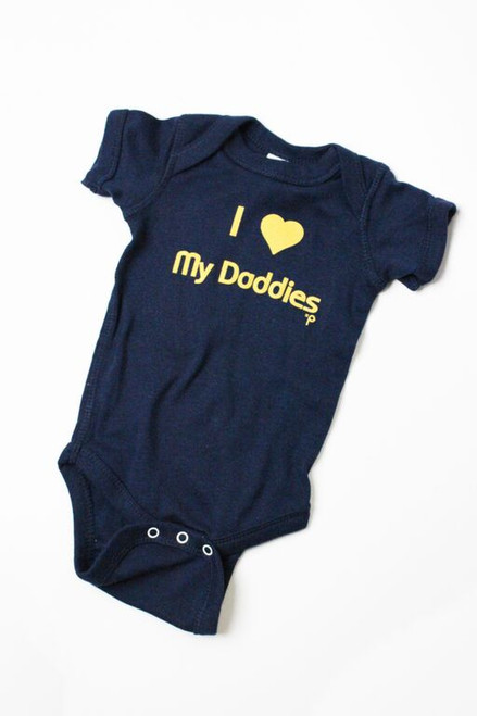 I Love My Daddies Gay Pride Baby Onesie I Love My Daddies Gay Pride Baby Onesie