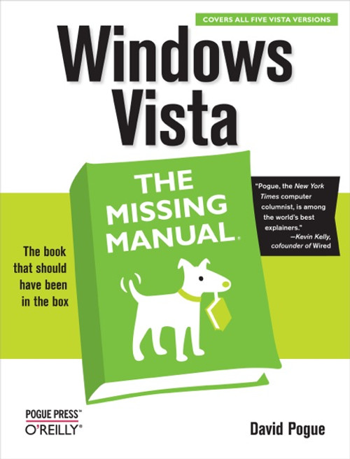 (eBook PDF) Windows Vista: The Missing Manual    1st Edition