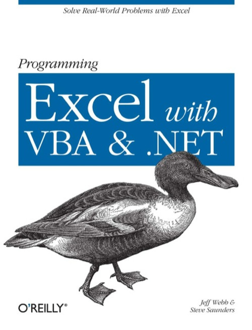 (eBook PDF) Programming Excel with VBA and .NET    1st Edition