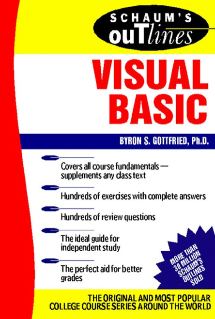 (eBook PDF) Schaum's Outline of Visual Basic    1st Edition