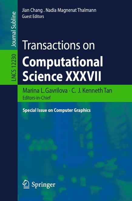 (eBook PDF) Transactions on Computational Science XXXVII    1st Edition    Special Issue on Computer Graphics