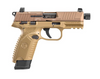FN 502 TACTICAL 22LR 4.6'' BARREL 10 ROUND - FDE