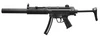 HK MP5 SEMI-AUTOMATIC 22LR RIFLE 16.1'' BARREL MATTE BLACK FINISH 1 MAG